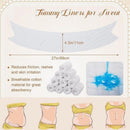 Durable Tummy Liners,Pack of 6 Portable Belly Pads,Durable Under Belly Sweat Liners for Indoor,White Tummy Band for Indoor and Outdoor White