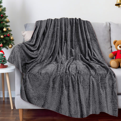 Christmas Solid Color Blanket, 59x39