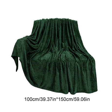 Christmas Solid Color Blanket, 59x39