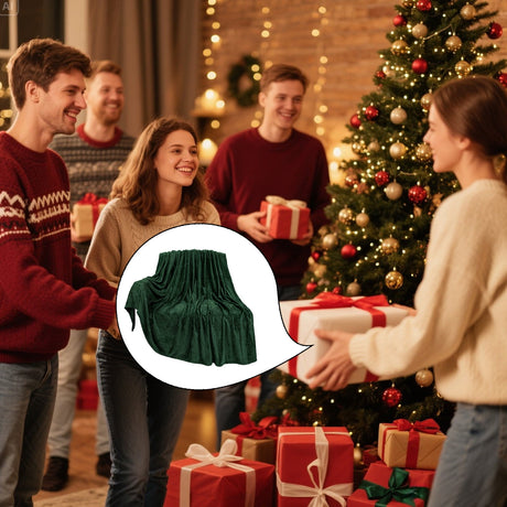 Christmas Solid Color Blanket, 59x39