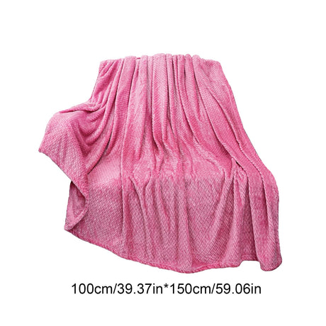 Christmas Solid Color Blanket, 59x39