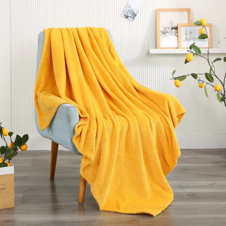 Christmas Solid Color Blanket, 59x39