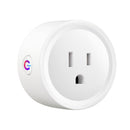 Smart Plug, WiFi Smart Plugs, Smart Outlet Timer with APP Remote Control, 2.4GHz Wi-Fi Only,Voice Control, No Hub Required, Timer and Schedule Function White