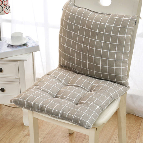 High Back Chair Cushions with Ties, 15.7