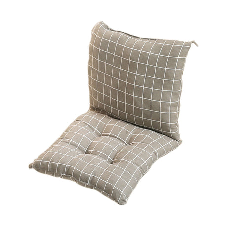 High Back Chair Cushions with Ties, 15.7