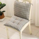 High Back Chair Cushions with Ties, 15.7" Indoor Outdoor Rocking Patio Chair Cushions, Non-skid No-Slip Onepiece Dining Chair Pad for Kitchen Dining Room Living Room Khaki