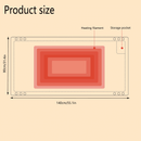 Cotton Blankets Queen Size Usb Electric Blanket Single Blanket Household Single Control Intelligent Temperature Regulating Dormitory Electric Mattress Warm Fuzzy Blanket White