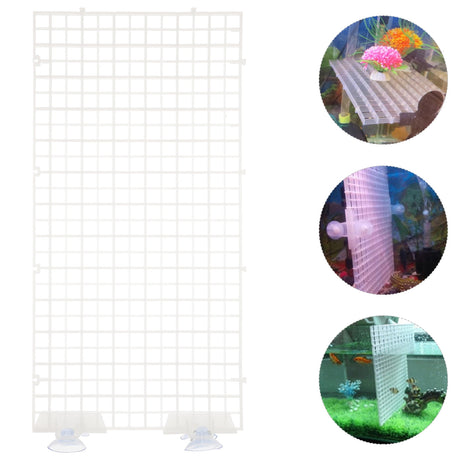 Plastic Grid 1 Set Fish Tank Trays 75 Gallon Aquarium Lid Divider Partition Plate Splitter Egg Crates Water Tank Supplies