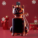 Darzheoy Wolf Whiskey Bottle, Funny Wolf Whiskey Bottle, 3D Wolf Shape Glass, Wine Decanter for Men Dad, Home Bar Dachshund Lover Decor G
