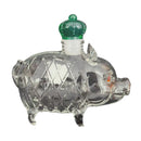 Darzheoy Wolf Whiskey Bottle, Funny Wolf Whiskey Bottle, 3D Wolf Shape Glass, Wine Decanter for Men Dad, Home Bar Dachshund Lover Decor I