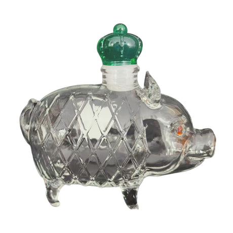Darzheoy Wolf Whiskey Bottle, Funny Wolf Whiskey Bottle, 3D Wolf Shape Glass, Wine Decanter for Men Dad, Home Bar Dachshund Lover Decor I