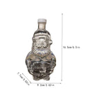 Darzheoy Wolf Whiskey Bottle, Funny Wolf Whiskey Bottle, 3D Wolf Shape Glass, Wine Decanter for Men Dad, Home Bar Dachshund Lover Decor K