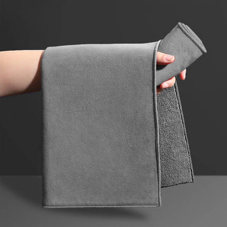 Chmadoxn Screens Cleaning Microfiber Cloth,Streak Free Lint Free Large Rag for TV, Computer, Camera Lenses, Eyeglasses, Phones, Electronics Devices & All Delicate Surface 11.81×23.62 in Gray