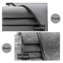 Chmadoxn Screens Cleaning Microfiber Cloth,Streak Free Lint Free Large Rag for TV, Computer, Camera Lenses, Eyeglasses, Phones, Electronics Devices & All Delicate Surface 11.81×23.62 in Gray