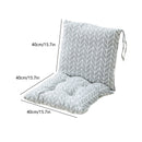 Chmadoxn 31.5 x 15.7 inches Outdoor High Back Chair Cushions Rocking Chair Cushions Replacement 31.5×15.7 in Blue