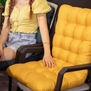 Chmadoxn 31.5 x 15.7 inches Outdoor High Back Chair Cushions Rocking Chair Cushions Replacement 49.2×17.7 in Yellow
