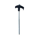 Chmadoxn Tent Stakes Heavy Duty, 8 Inch Screw in Tent Stakes, Ground Anchors Screw in, Tent Pegs Camping Stakes, Metal Threaded Tent Spikes 8 pc Green