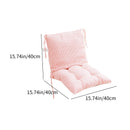 Kdkad Outdoor High Back Chair Cushions 31.5×15.7 inch, Rocking Chair Cushions Replacement, Seat/Back Chair Cushions for Patio,Porch,Balcony and Indoor 31.5×15.7 in F