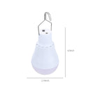 Kdkad Solar Lamp Portable LED Light Bulb, Solar Panel, Powered Rechargeable Lantern Lights Lamps for Pet House Shed Barn Indoor Outdoor Emergency Hiking Tent Reading CamNight Light