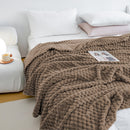 Kdkad Cooling Blanket, Summer Ice Soft Double Sensation Ice Cool Summer Cool Blanket, Cooling Blankets Absorbs Body Heat to Keep Cool on Warm Night, Ultra-Cool Lightweight Blanket 39.4×47.2 in Gray