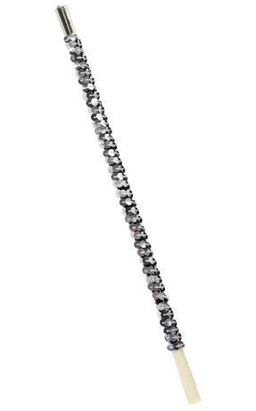 Sequinned Silver Roaring 20s Cigarette Holder