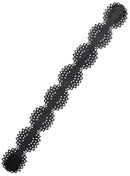 Decorative Womens Black Wednesday Addams Costume Belt