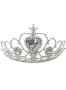 Jewelled Silver Girls Princess Costume Tiara