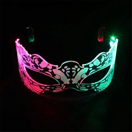 Light Up Glasses For Parties Led Glasses For Kids Adult Masquerade Mask Cosplay Costume,Rave Accessories,Gifts 2pcs