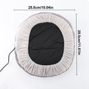 Electric Heated Foot Warmers USB Slippers for Men and Women, Heating Pad Feet Warmer,Foot Heating Warmer for Heat Therapy and Pain Relief Gray