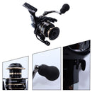 Fishing Reel, Front Drag  Fishing Reel Spinning Reels Metal Spool and Handle for Saltwater and Freshwater Fishing