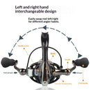 Fishing Reel, Front Drag  Fishing Reel Spinning Reels Metal Spool and Handle for Saltwater and Freshwater Fishing