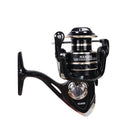 Fishing Reel, Front Drag  Fishing Reel Spinning Reels Metal Spool and Handle for Saltwater and Freshwater Fishing