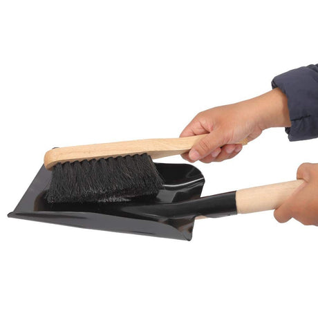 Hearth Tidy Set, Fireplace Shovel and Brush, Fireplace Tool Set, Metal Brush Pan Set, Fireplace Tools, Firepit Tools