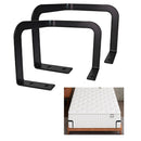 Extra Tall Mattress Corner Retainer Bar Bracket  2Pcs Keeping Mattress from Sliding for Wood Platform Beds,Mattress,Mattress Mattress Slide Stopper Mattress Rails