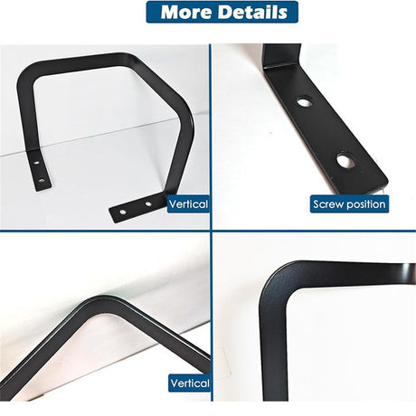 Extra Tall Mattress Corner Retainer Bar Bracket  2Pcs Keeping Mattress from Sliding for Wood Platform Beds,Mattress,Mattress Mattress Slide Stopper Mattress Rails