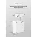 Drawer Lock  Works , Smart Cabinet Locks  Hidden Magnetic Lock Locker, for Secret Storage Compartment Furniture,NFC Wooden Cupboard Wardrobe