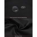 Patio Egg Chair Cover Waterproof Wicker Swing Egg Chair Cover with Zipper and Bottom Buckle Single Seat for Outdoor Furniture, Black, （115*190CM）