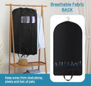 Travel Garment Bag with Zipper Pocket, Suit Bag for Suits, Dresses, Coats  Men Suit Cover With Handles for Clothes, Coats, Jackets, Shirts（3 Packs）