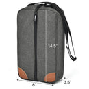 Insulated Wine Tote Bag With Stainless Wine Glasses.  For Boating Travel. Wine Cooler Bag For Beach. Portable Wine Carrier & Tumblers For Picnic. Outdoor Wine Lovers Gift