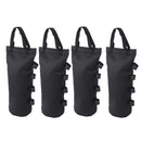 Zipper Top Sand Bags for Canopy Legs (Without Sand) Sand Bags for Weight - Sandbags for Gazebo Legs, Pop Up Canopy Tent Weights - Canopy Weight Bags, Set of 4