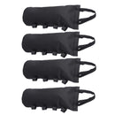 Zipper Top Sand Bags for Canopy Legs (Without Sand) Sand Bags for Weight - Sandbags for Gazebo Legs, Pop Up Canopy Tent Weights - Canopy Weight Bags, Set of 4