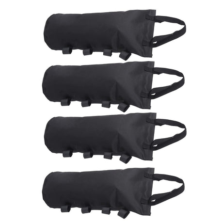 Zipper Top Sand Bags for Canopy Legs (Without Sand) Sand Bags for Weight - Sandbags for Gazebo Legs, Pop Up Canopy Tent Weights - Canopy Weight Bags, Set of 4