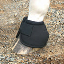 Equine Ballistic Overreach Bell Boots - No-Turn Horse Hoof Protection Boots (Sold in Pairs) - Black, Large