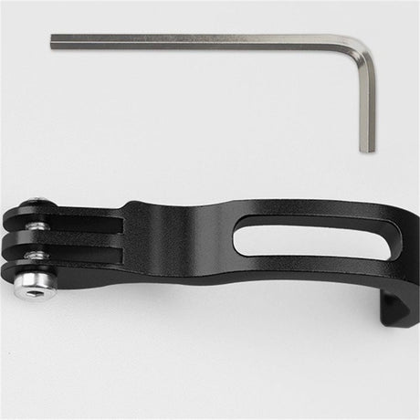 Fork Mount Bike Headlight Bracket Out Front Mount Compatible with Action Camera Bike Light, for Folding Bike