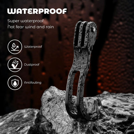 Fork Mount Bike Headlight Bracket Out Front Mount Compatible with Action Camera Bike Light, for Folding Bike