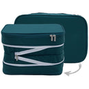 Travel Essentials Luggage Organizer l Self Compression Organizer for Travel l Overnight Trip, Road Trip, Beach, Cruise（L）