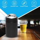 Frosty Beer Holder,2 Go Vacuum Insulated Double Walled Stainless Steel Beer Can and Bottle Cooler with Beer Opener, Bpa Free, Fits Standard 12oz, Ice Cold for Hours, Great Gift for Beer Lovers