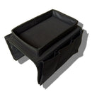 Sofa Armrest Organizer, Couch TV Remote Storage Organizer with Pockets for Recliner Armchair Snacks Glasses Smartphone Magazines Pouch (black)