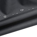 Upright Freezers Cover,Waterproof Outdoor Fridge Cover with Double Zipper for Compact Mini Freezer (210D：51*51*87cm,Black)