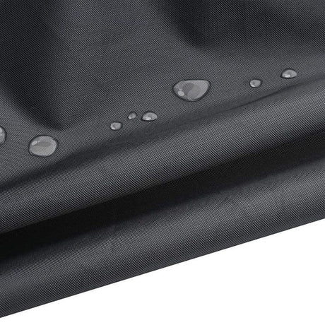 Upright Freezers Cover,Waterproof Outdoor Fridge Cover with Double Zipper for Compact Mini Freezer (210D：51*51*87cm,Black)